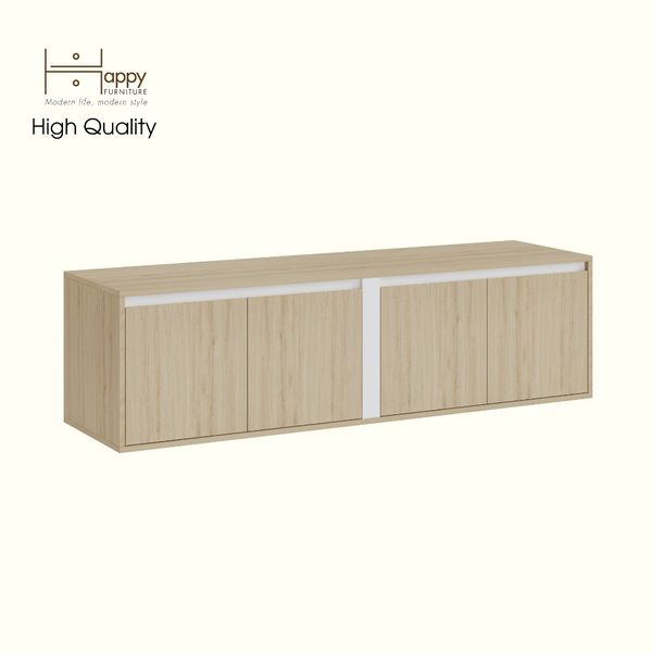  HAPPY FURNITURE , Kệ TV 4 cửa mở - ELIS , KTV_119 , 160cm x 45cm x 45cm DxRxC 