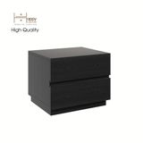  HAPPY FURNITURE , Táp đầu giường 2 ngăn - MACRO , THK_040 , 50cm x 42cm x 40cm 