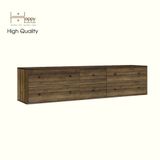  HAPPY FURNITURE , ZACY - Kệ TV 6 ngăn kéo, KTV_062 , 200cm x 40cm x 46cm DxRxC, Sản phẩm phổ thông 