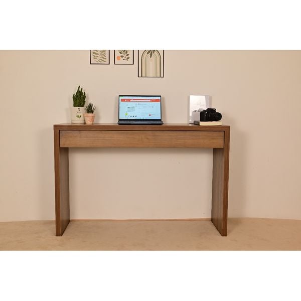  HAPPY FURNITURE , Bàn trang điểm ngăn kéo - DOOBIE , BAN_001 , 120cm x 41cm x 78cm 