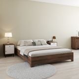  HAPPY FURNITURE , Giườngngủ - LIVIK, GNG_238 GNG_239 GNG_240 GNG_241 , 203cm x 32cm DxC 