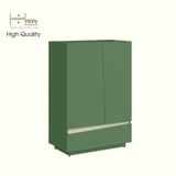 HAPPY FURNITURE , Tủ lưu trữ 2 cửa mở 1 ngăn kéo - VIGGO , TCM_173 , 62cm x 32cm x 90cm 