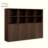  HAPPY FURNITURE , ZACY - Kệ lưu trữ 4 cửa mở , TCM_207 , 160cm x 32cm x 120cm DxRxC, Sản phẩm phổ thông 