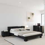  HAPPY FURNITURE , Giường 2 cánh lùa - ALVA , GNG_206 GNG_207 GNG_208 GNG_209, 227cm x 30cm 