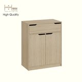  HAPPY FURNITURE , Tủ lưu trữ 1 ngăn kéo 2 cửa mở - ASO, TLT_070 , 80cm x 45cm x 100cm DxRxC 