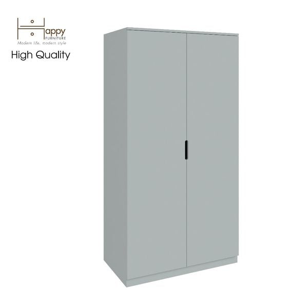  HAPPY FURNITURE , Tủ quần áo 2 cánh mở - MOLLY , TCM_108 , 90cm x 54cm x 176cm 