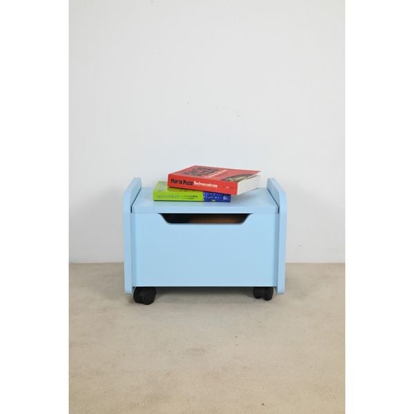  HAPPY FURNITURE , Thùng lưu trữ có bánh xe cho trẻ em - KID , TLT_004 , 40cm x 30cm x 30cm 