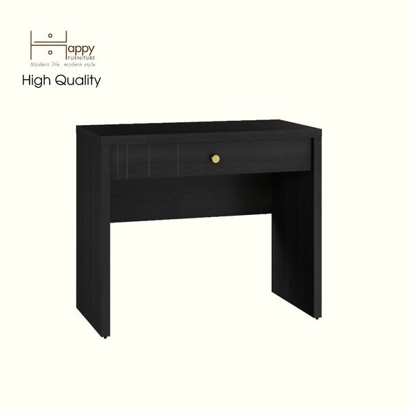  HAPPY FURNITURE , Bàn trang điểm 1 ngăn kéo - JOVIE , BAN_082 , 90cm x 45cm x 75cm 