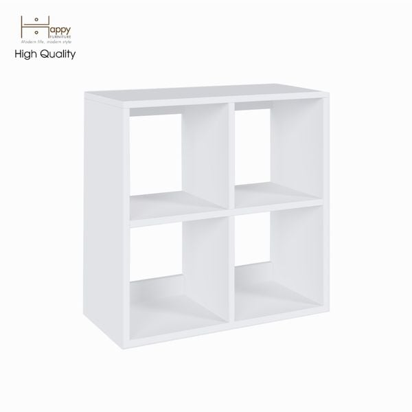  HAPPY FURNITURE , Kệ sách 2x2 - ZANE , KSA_036 , 60cm x 28cm x 60cm 