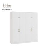  HAPPY FURNITURE , Tủ quần áo 2 ngăn kéo 2mx2m2 - ELEGANT , TCM_048 , 200cm x 54cm x 220cm 