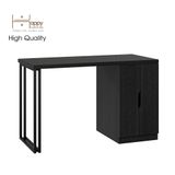  HAPPY FURNITURE , Bàn làm việc chân sắt - DASH , BAN_030 , 120cm x 55cm x75cm 