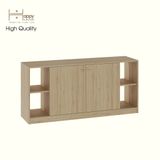  HAPPY FURNITURE , Tủ lưu trữ 2 cửa mở - MERI , TLT_057 , 150cm x 40cm x 70cm DxRxC 