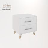  HAPPY FURNITURE , Táp đầu giường chân gỗ chéo - OSRI , THK_024 , 45cm x 40cm x 45cm 