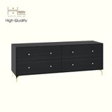  HAPPY FURNITURE , Tủ lưu trữ 6 ngăn kéo - HAPPI, THK_272 , 160cm x 45cm x 60cm DxRxC 
