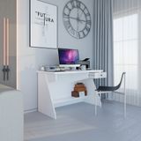  HAPPY FURNITURE , Bàn làm việc 1 ngăn kéo - HELI , BAN_061 , 120cm x 60cm x 75cm 