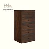  HAPPY FURNITURE , ZACY - Tủ lưu trữ 5 ngăn kéo , THK_216 , 55cm x 45cm x 102cm DxRxC, Sản phẩm phổ thông 