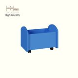  HAPPY FURNITURE , Thùng lưu trữ cho trẻ em có bánh xe - KID , TLT_001 , 46cm x 36cm x 36cm 