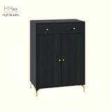  HAPPY FURNITURE , Tủ lưu trữ 2 cửa mở 1 ngăn kéo - HAPPI, TCM_230 , 70cm x 40cm x 100cm DxRxC 