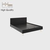  HAPPY FURNITURE , Giường ngủ chân gỗ chéo - OSRI , GNG_025 GNG_026 GNG_027 GNG_068 , 207x35cm , dài x cao 