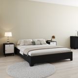  HAPPY FURNITURE , Giườngngủ - LIVIK, GNG_238 GNG_239 GNG_240 GNG_241 , 203cm x 32cm DxC 