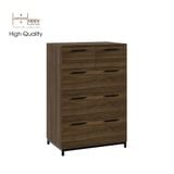  HAPPY FURNITURE , Tủ lưu trữ 5 ngăn kéo chân sắt - LOUIS , THK_062 , 68cm x 45cm x 102cm 