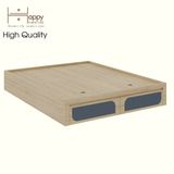  HAPPY FURNITURE , Giường ngủ 2 ngăn kéo - BANA , GNG_118 GNG_119 GNG_120 GNG_121 , 207cm x  32cm 