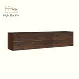 HAPPY FURNITURE , ZACY - Kệ TV 6 ngăn kéo, KTV_062 , 200cm x 40cm x 46cm DxRxC, Sản phẩm phổ thông 