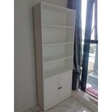  HAPPY FURNITURE , MATTA - Kệ sách 6 tầng 2 cánh mở, KSA_067 , 80cm x 28cm x 200cm DxRxC 