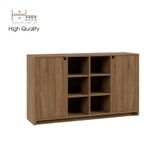  HAPPY FURNITURE , Tủ lưu trữ 2 cửa mở - CIRCLE , TCM_070 , 120cm x 34cm x 70cm 