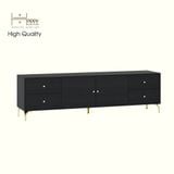  HAPPY FURNITURE , Kệ TV 2 cửa mở 4 ngăn kéo - HAPPI, KTV_082 , 180cm x 40cm x 52cm DxRxC 