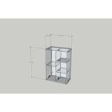  HAPPY FURNITURE , Kệ sách 5 ngăn - CATY , KSA_089, 52cm x 28cm x 77cm DxRxC 