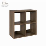  HAPPY FURNITURE , Kệ sách 2x2 - ZANE , KSA_036 , 60cm x 28cm x 60cm 