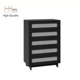  HAPPY FURNITURE , Tủ đựng đồ 5 ngăn kéo - MEYDAN , THK_078 , 78cm x 45cm x 112cm 