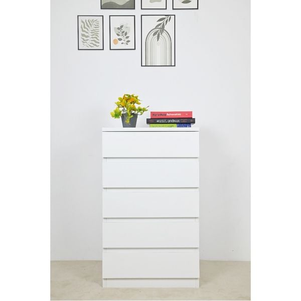  HAPPY FURNITURE , Tủ lưu trữ 5 ngăn kéo - OLA , THK_095 , 45cm x 45cm x 75cm 