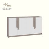  HAPPY FURNITURE , Tủ lưu trữ 4 cánh mở - PONIX , TCM_112 , 160cm x 40cm x 84cm 