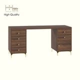  HAPPY FURNITURE ,Bàn làm việc 1 cửa mở 6 ngăn kéo - HAPPI, BAN_138 BAN_139 , 59cm x 75cm RxC 