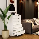  HAPPY FURNITURE , Tủ lưu trữ 6 ngăn kéo - WINNI , THK_139 , 70cm x 45cm x 120cm 