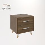 HAPPY FURNITURE , Táp đầu giường chân gỗ chéo - OSRI , THK_024 , 45cm x 40cm x 45cm 