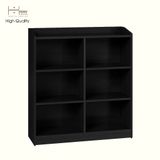  HAPPY FURNITURE , Kệ lưu trữ 6 ngăn - WINNI , KSA_049 , 90cm x 28cm x 98cm 