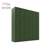  HAPPY FURNITURE , Tủ quần áo cửa mở 2m4x2m4 - ELEGANT , TCM_085 , 240cm x 54cm x 240cm 
