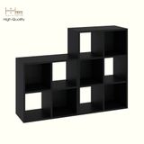  HAPPY FURNITURE , COMBO 2 kệ sách - CHANN, KSA_104 , 108cm x 28cm x 80cm DxRxC 