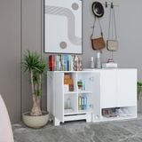  HAPPY FURNITURE , Tủ lưu trữ 2 cánh mở - MOLLY , TCM_102 , 60cm x 40cm x 76cm 