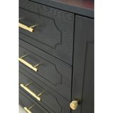  HAPPY FURNITURE , Tủ lưu trữ 4 ngăn kéo - NERIS , THK_134 , 90cm x 40cm x 75cm 
