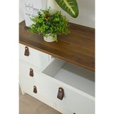  HAPPY FURNITURE , Tủ lưu trữ 3 tầng 6 ngăn kéo - NOMIA , THK_066 , 108cm x 35cm x 64cm 