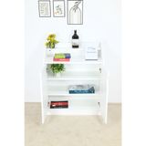  HAPPY FURNITURE, Tủ giày 2 cánh mở - WINNI , TCM_155 , 74cm x 34cm x 90cm 