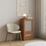 HAPPY FURNITURE , Tủ đựng đồ cánh mây - MEYDAN , TCM_049 , 50cm x 32cm x 90cm 