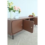  HAPPY FURNITURE , Tủ TV 4 cánh mở chân sắt - SWEETY , KTV_017 , 180cm x 40cm x 56cm 