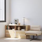  HAPPY FURNITURE , Tủ lưu trữ 4 ngăn kéo - ELIS , THK_319 , 140cm x 45cm x 70cm DxRxC 