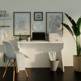  HAPPY FURNITURE , Bàn làm việc 1m2 - HELI , BAN_058 , 120cm x 60cm x 75cm 