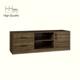  HAPPY FURNITURE , HEINEE - Kệ TV 2 ngăn kéo 1 cửa mở, KTV_068 , 140cm x 40cm x 46cm DxRxC, sản phẩm phổ thông 
